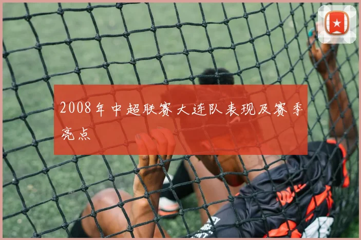 2008年中超联赛大连队表现及赛季亮点